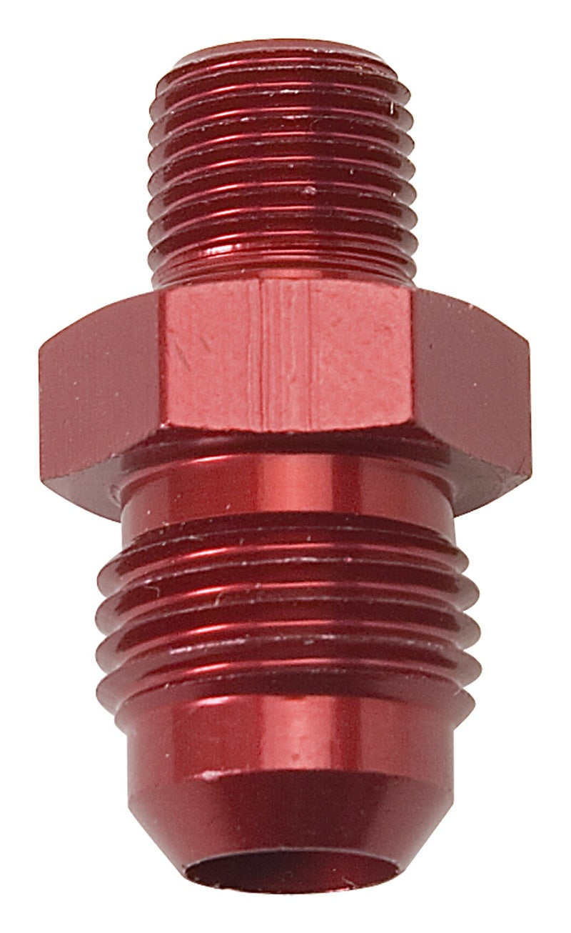 Russell -6 AN to Flare x 1/8 inch NPT (Red Finish)