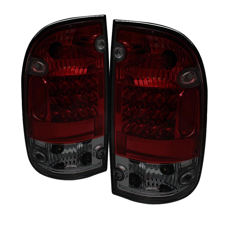 Spyder Toyota Tacoma 95-00 LED Tail Lights Red Smoke ALT-YD-TT95-LED-RS 5033758 Main Image