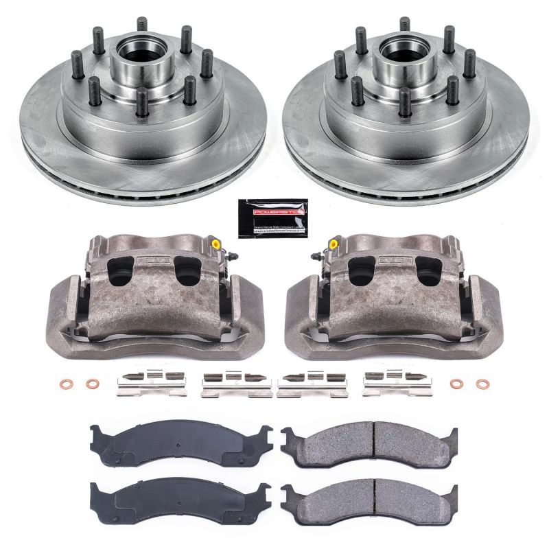 PowerStop PSB Autospecialty Kit w/Cals Brakes, Rotors & Pads Brake Kits - OE main image