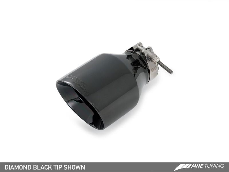 AWE Tuning VW MK7 Golf SportWagen Track Edition Exhaust w/Diamond Black Tips (90mm) 3020-23020 Main Image