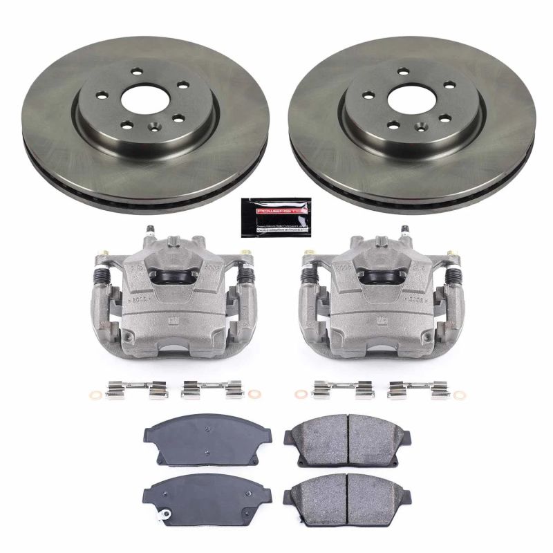 PowerStop PSB Autospecialty Kit w/Cals Brakes, Rotors & Pads Brake Kits - OE main image