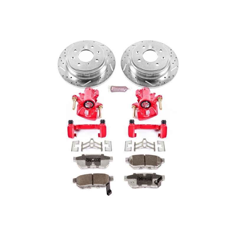 PowerStop PSB Z26 Street Kit w/Cals Brakes, Rotors & Pads Brake Kits - Performance D&S main image