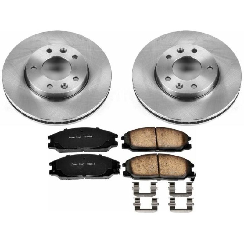 PowerStop PSB Autospecialty Kit Brakes, Rotors & Pads Brake Kits - OE main image