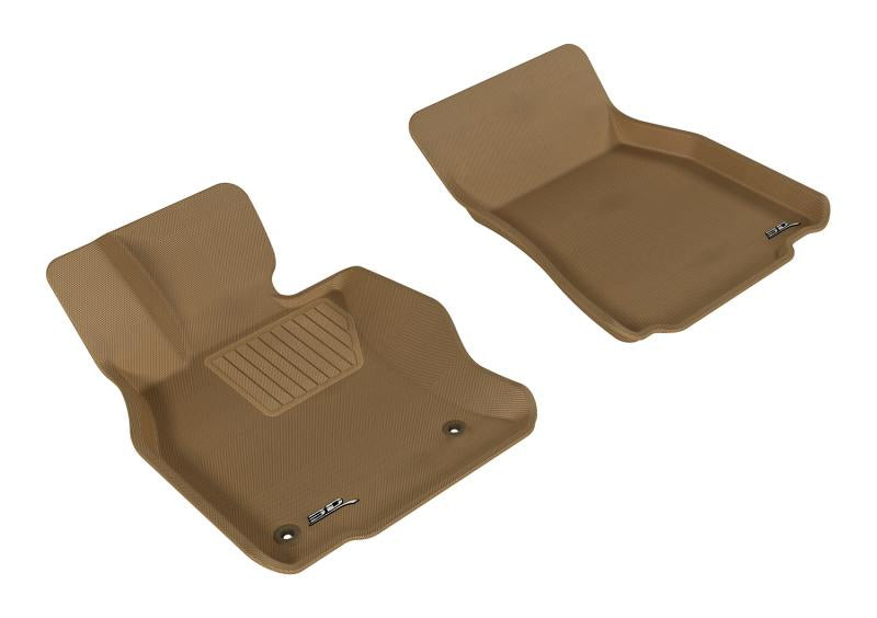 3D MAXpider 2008-2011 Lexus LS600HL Kagu 1st Row Floormat - Tan L1LX04211502 Main Image