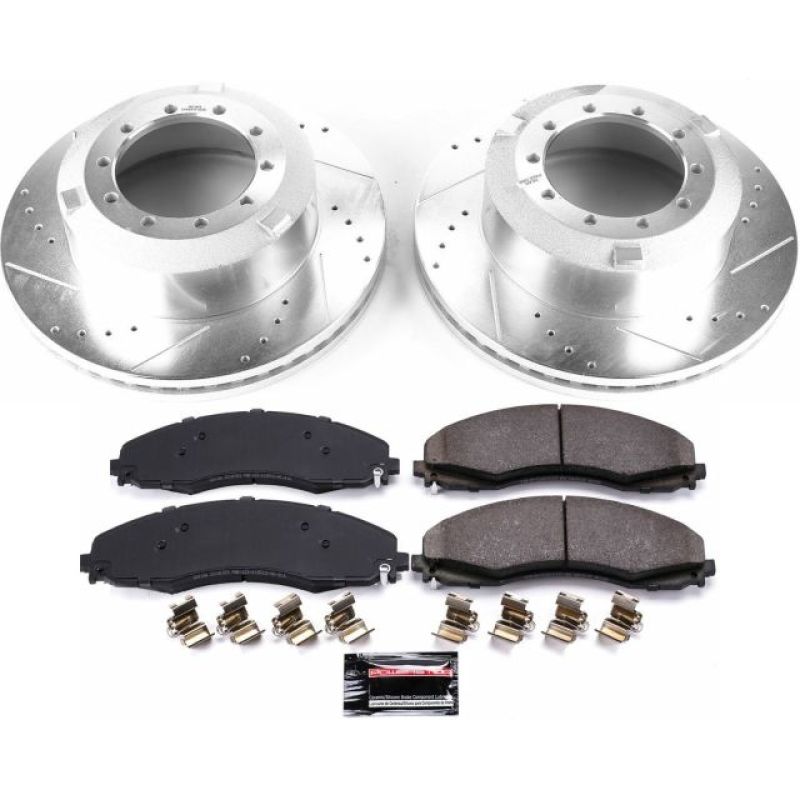 PowerStop PSB Z36 Truck & Tow Kit Brakes, Rotors & Pads Brake Kits - Performance D&S main image