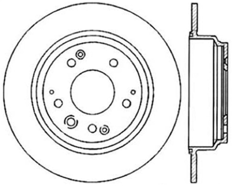 Stoptech ST Slotted Sport Brake Kits Brakes, Rotors & Pads Brake Kits - Performance Slot main image