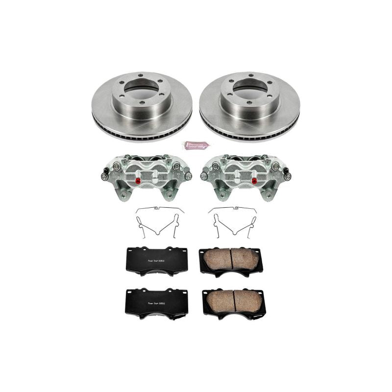 PowerStop PSB Autospecialty Kit w/Cals Brakes, Rotors & Pads Brake Kits - OE main image