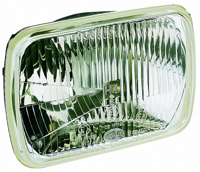 Hella Vision Plus 8in x 6in Sealed Beam Conversion Headlamp Kit (Legal in US for MOTORCYLCES ONLY) 003427811 Main Image