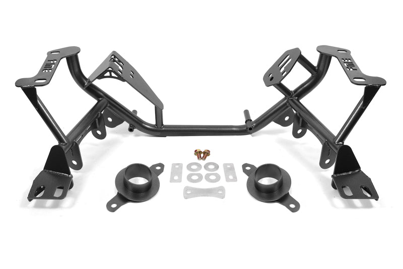 BMR 79-95 Ford Mustang K-Member Standard Version w/Spring Perches - Black Hammertone KM732H