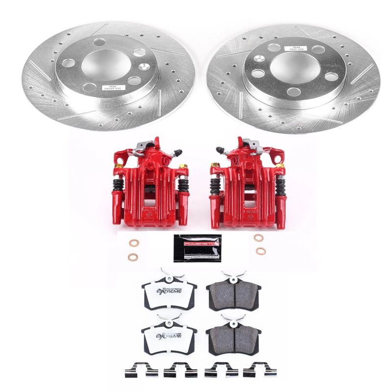 PowerStop PSB Z26 Street Kit w/Cals Brakes, Rotors & Pads Brake Kits - Performance D&S main image