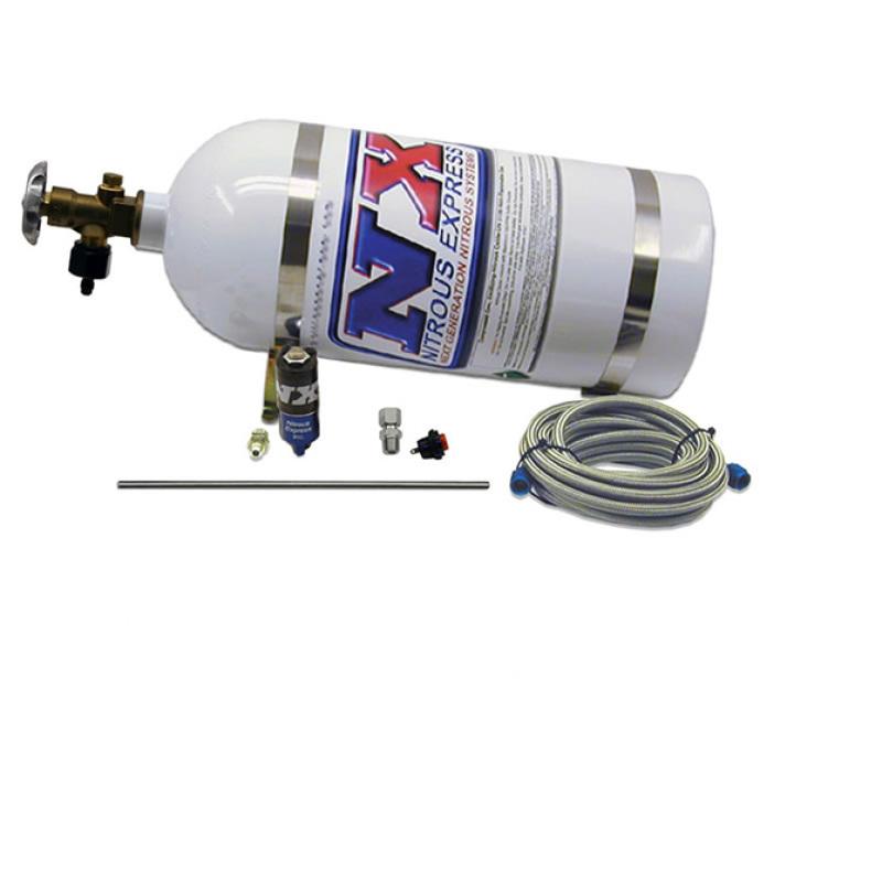 Nitrous Express Simulator Full Show Purge Kit (Incl 10lb Bottle and All Necessary Hardware) 15599 Main Image