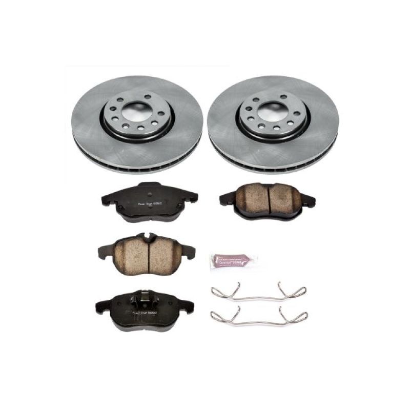 PowerStop PSB Autospecialty Kit Brakes, Rotors & Pads Brake Kits - OE main image