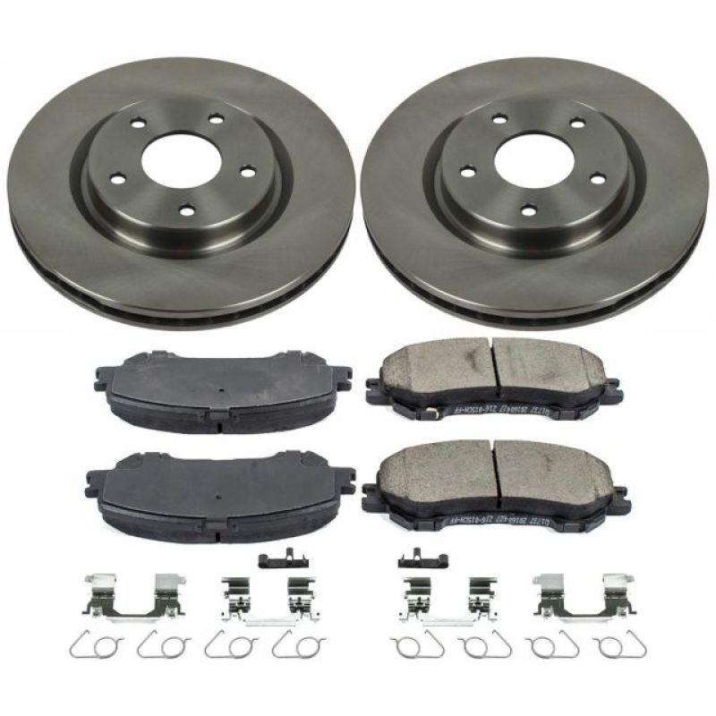 PowerStop PSB Autospecialty Kit Brakes, Rotors & Pads Brake Kits - OE main image