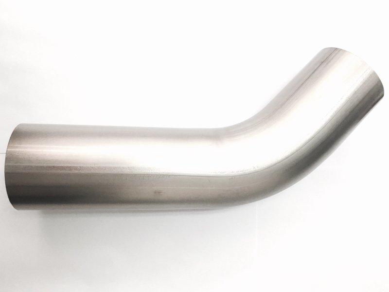 Ticon Industries 2.5in Diameter 45 Degree 1mm WT 3.75in CLR 3in Leg/6in Leg Titanium Mandrel Bend 101-06323-1000 Main Image