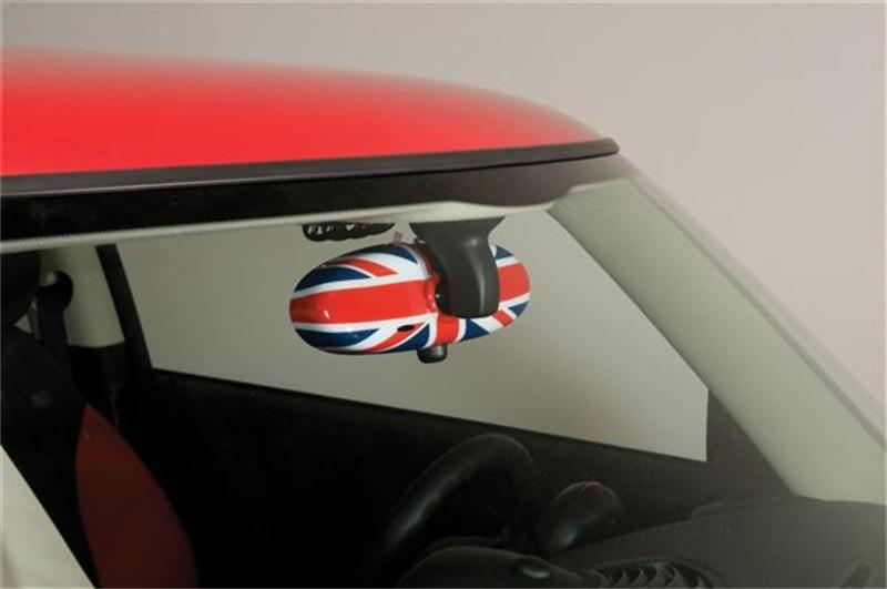 Putco 07-14 Mini Cooper - Rearview Mirror Cover - Union Jack 400059 Main Image