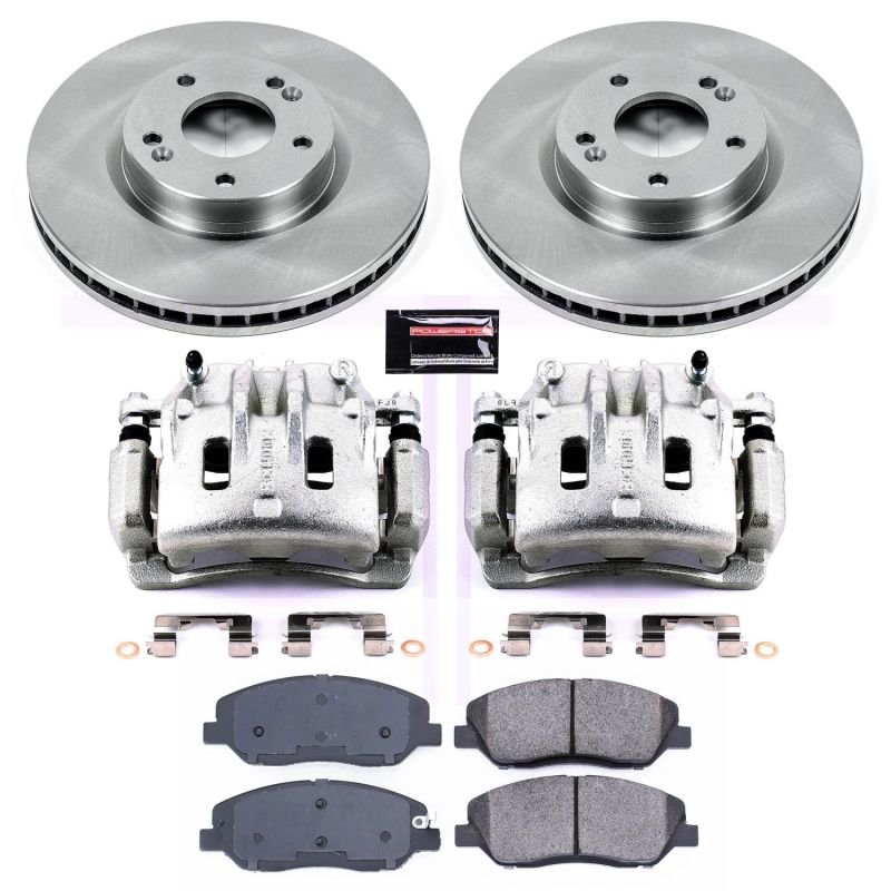 PowerStop PSB Autospecialty Kit w/Cals Brakes, Rotors & Pads Brake Kits - OE main image