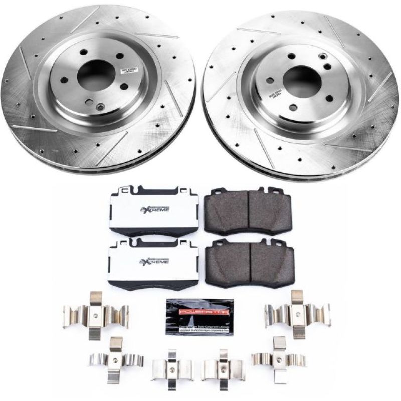 PowerStop PSB Z26 Street Warrior Kit Brakes, Rotors & Pads Brake Kits - Performance D&S main image