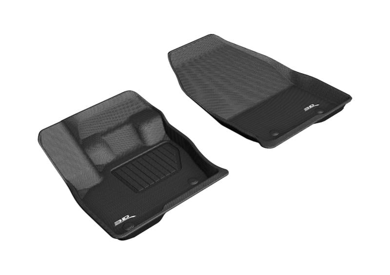 3D MAXpider 2016-2020 Lincoln Nautilus/Mkx Kagu 1st Row Floormat - Black L1LC00811509 Main Image