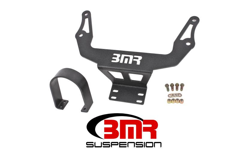 BMR 08-17 Challenger Front Driveshaft Safety Loop - Black Hammertone DSL110H Main Image