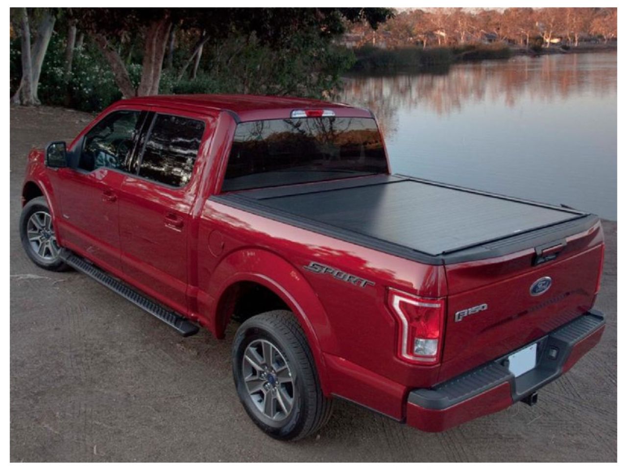 Pace Edwards 6ft 7in Bed BedLocker w/Explorer Rails for 04-15 Nissan Titan King Cab