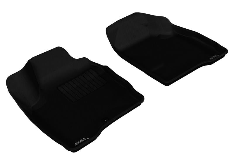 3D MAXpider 2006-2013 Chevrolet Impala/Impala Limited Kagu 1st Row Floormat - Black L1CH04311509 Main Image