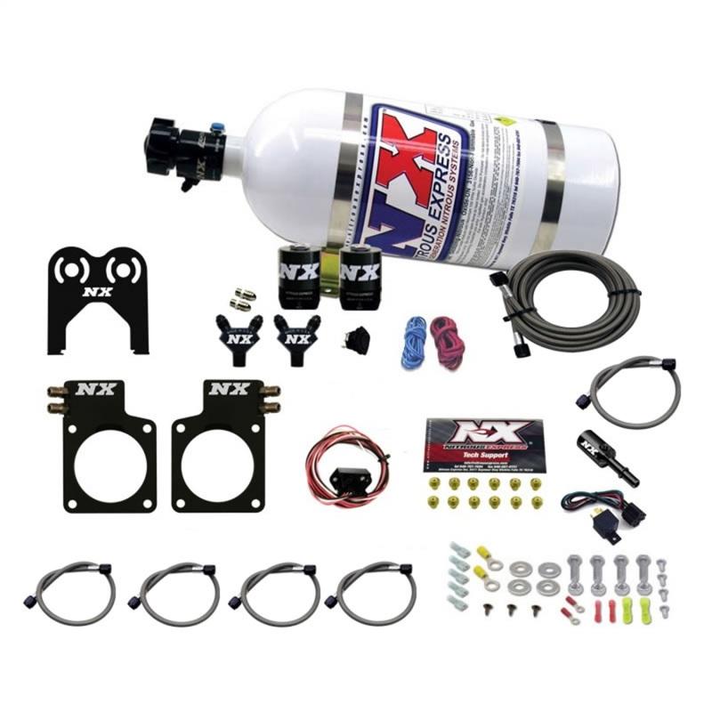 Nitrous Express Nissan GT-R Nitrous Plate Kit (35-300HP) w/10lb Bottle 20717-10 Main Image