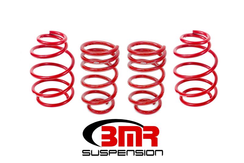 BMR 10-15 5th Gen Camaro V8 Lowering Spring Kit (Set Of 4) - Red SP077R Main Image