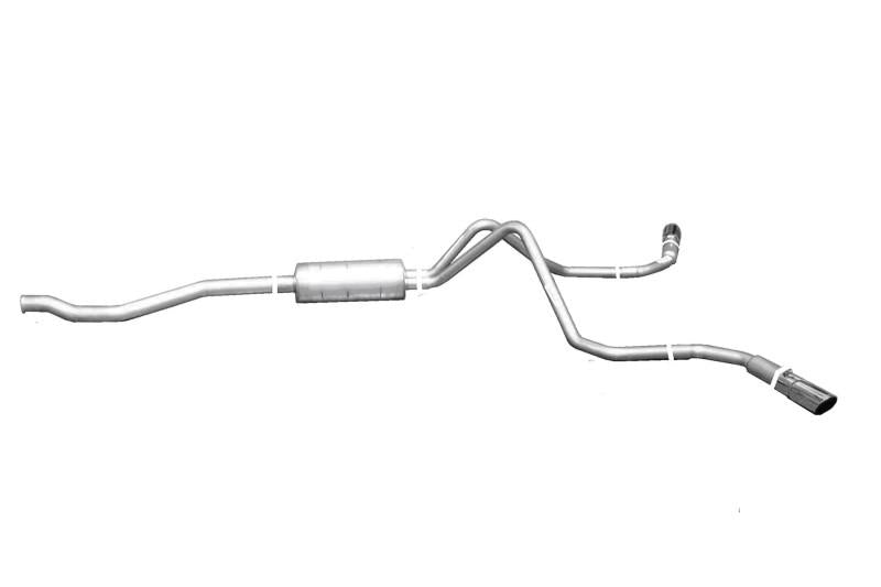 Gibson 01-05 Ford Ranger XL 2.3L 1.75in Cat-Back Dual Extreme Exhaust - Aluminized 9704 Main Image