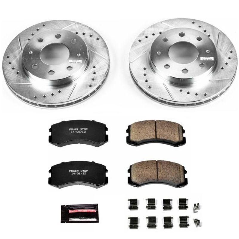 PowerStop PSB Z23 Evolution Kit Brakes, Rotors & Pads Brake Kits - Performance D&S main image