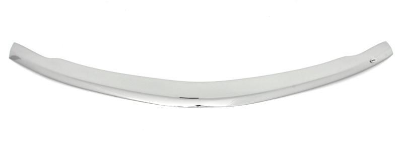 AVS 16-18 Nissan Maxima (Fascia Mount) Aeroskin Low Profile Hood Shield - Chrome 620072 Main Image