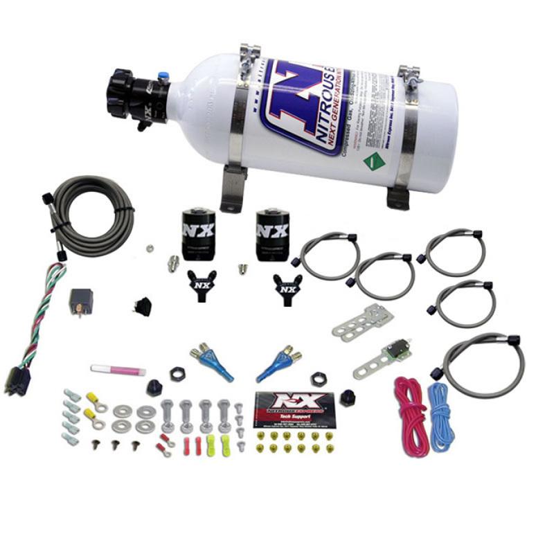 Nitrous Express BMW EFI All Dual Nozzle Nitrous Kit (50-300 HP) w/5lb Bottle 20816-05 Main Image