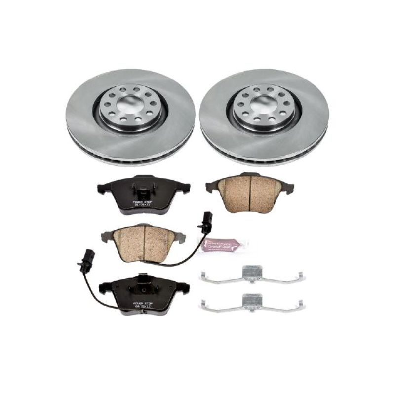 PowerStop PSB Autospecialty Kit Brakes, Rotors & Pads Brake Kits - OE main image