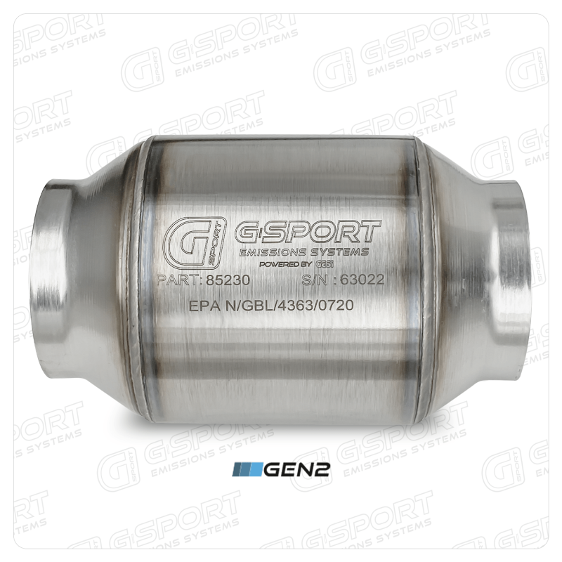 G-Sport GSP G-Sport High Output Cats Exhaust, Mufflers & Tips Catalytic Converter Universal main image