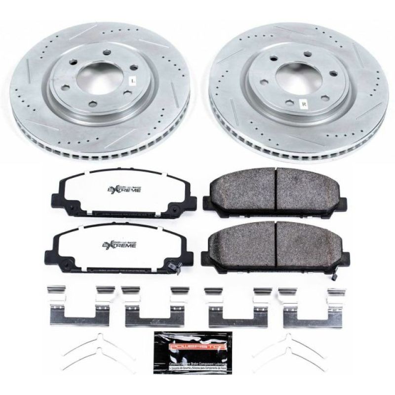 PowerStop PSB Z36 Truck & Tow Kit Brakes, Rotors & Pads Brake Kits - Performance D&S main image