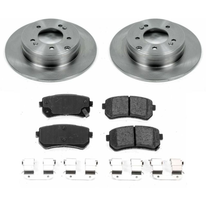 PowerStop PSB Autospecialty Kit Brakes, Rotors & Pads Brake Kits - OE main image