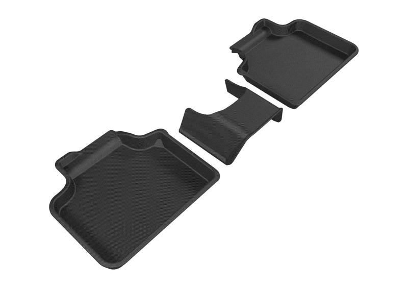 3D MAXpider 2017-2019 Mini Countryman Kagu 2nd Row Floormats - Black L1MN01821509 Main Image