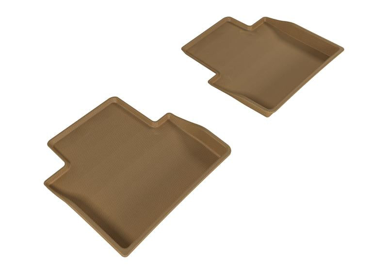 3D MAXpider 2015-2017 Chrysler 200 Kagu 2nd Row Floormats - Tan L1CY00321502 Main Image