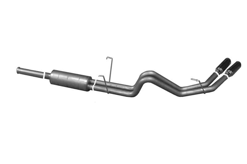 Gibson 00-06 Toyota Tundra SR5 3.4L 2.5in Cat-Back Dual Sport Exhaust - Aluminized 7100 Main Image