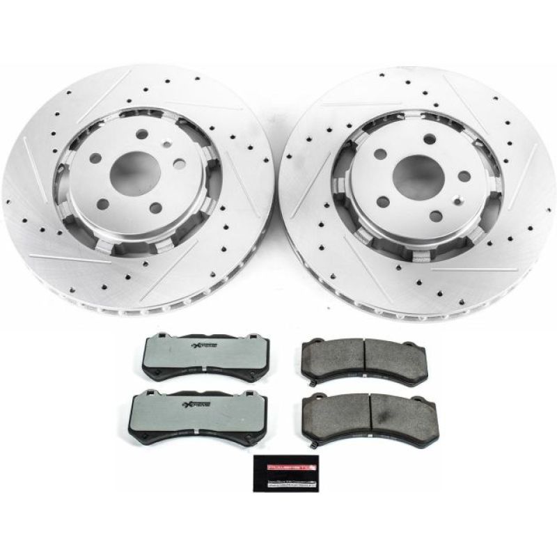 PowerStop PSB Z26 Street Warrior Kit Brakes, Rotors & Pads Brake Kits - Performance D&S main image