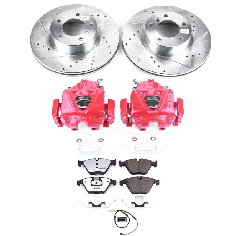 PowerStop PSB Z26 Street Kit w/Cals Brakes, Rotors & Pads Brake Kits - Performance D&S main image