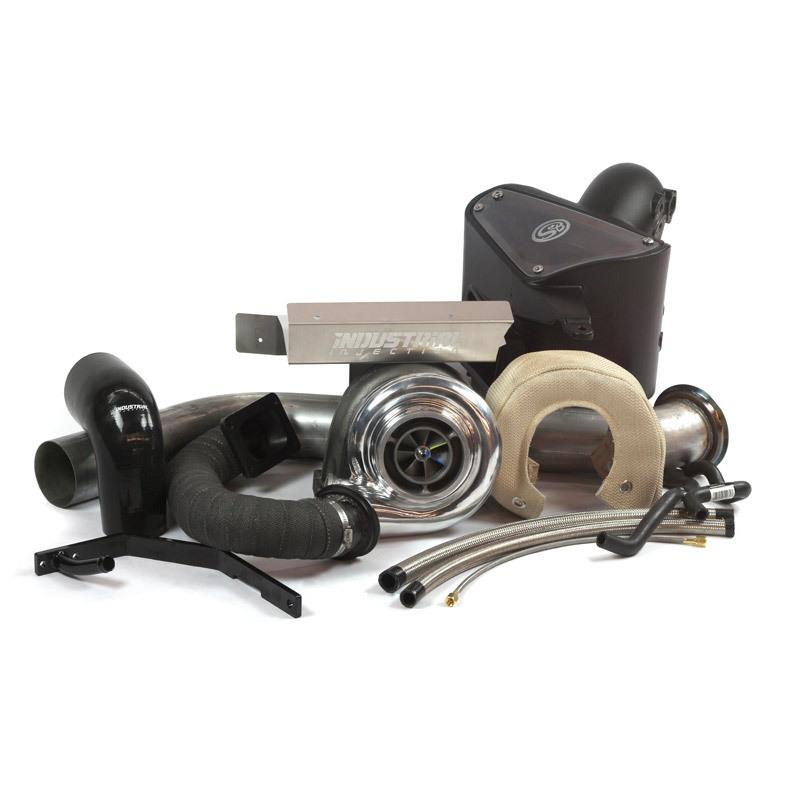 Industrial Injection 03-07.5 Dodge Compound Kit w/ BW S474 (Add Turbo to StockTurbo)-Spec Year/Trans 227401 Main Image