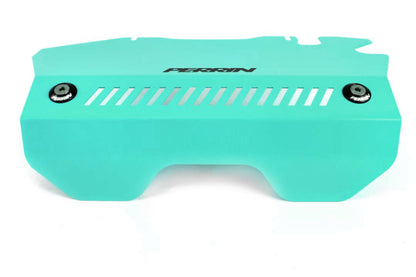 Perrin 15-19 Subaru WRX Pulley Cover (For FA DIT Engines) - Hyper Teal PSP-ENG-152TE *Discontinued