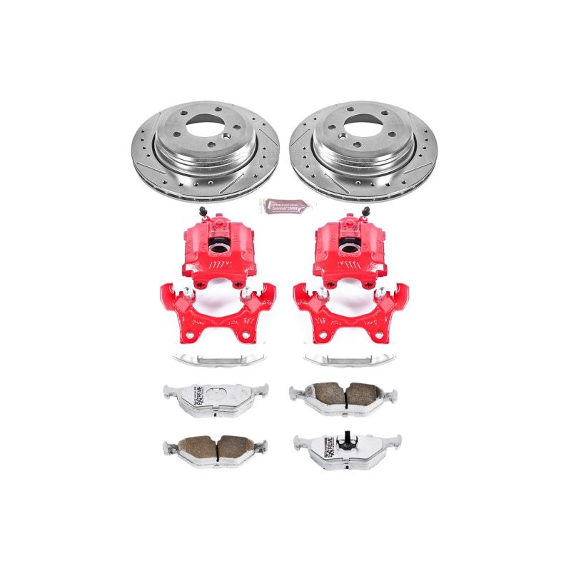 PowerStop PSB Z26 Street Kit w/Cals Brakes, Rotors & Pads Brake Kits - Performance D&S main image