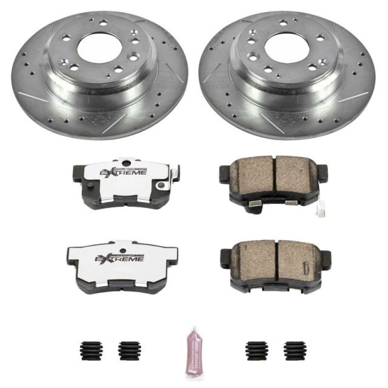 PowerStop PSB Z26 Street Warrior Kit Brakes, Rotors & Pads Brake Kits - Performance D&S main image