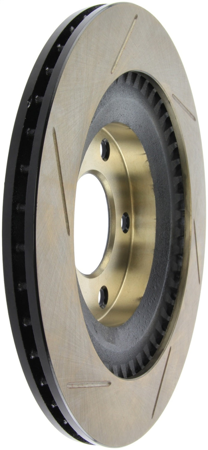 StopTech Sport Slotted Brake Rotor; Rear Left