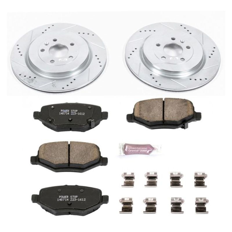 PowerStop PSB Z23 Evolution Kit Brakes, Rotors & Pads Brake Kits - Performance D&S main image