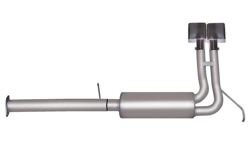 Gibson 96-97 Chevrolet C1500 Base 4.3L 2.5in Cat-Back Super Truck Exhaust - Stainless 65514 Main Image