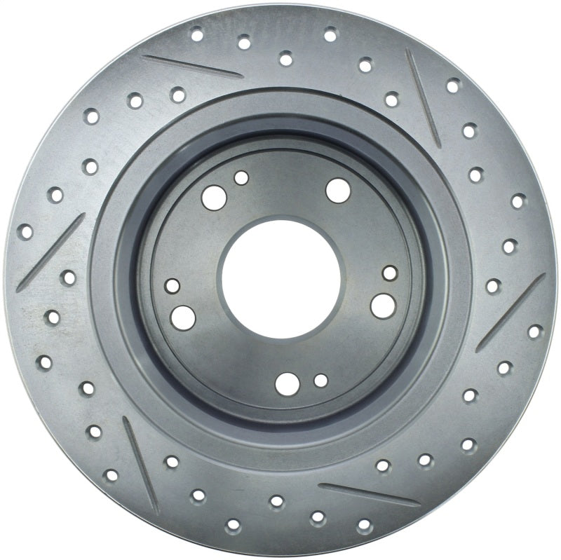 StopTech Select Sport Drilled & Slotted Rotor - Rear Right 227.40068R