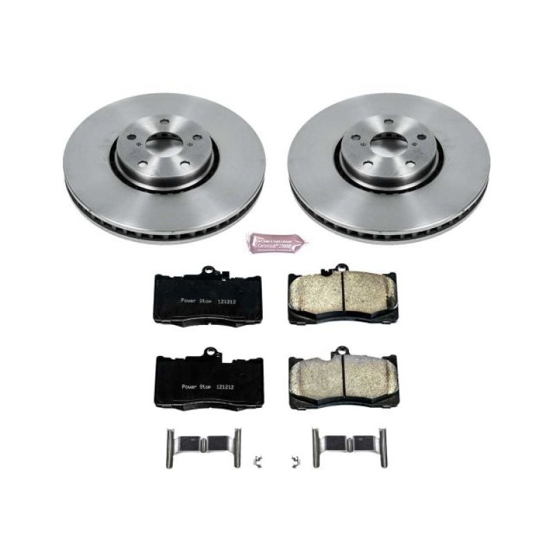 PowerStop PSB Autospecialty Kit Brakes, Rotors & Pads Brake Kits - OE main image