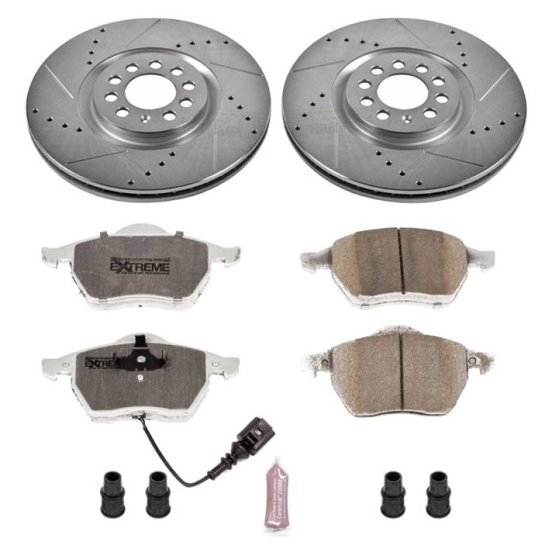 PowerStop PSB Z26 Street Warrior Kit Brakes, Rotors & Pads Brake Kits - Performance D&S main image